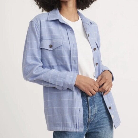 Marine Layer Rylee Shirt Jacket - Picture 1 of 10